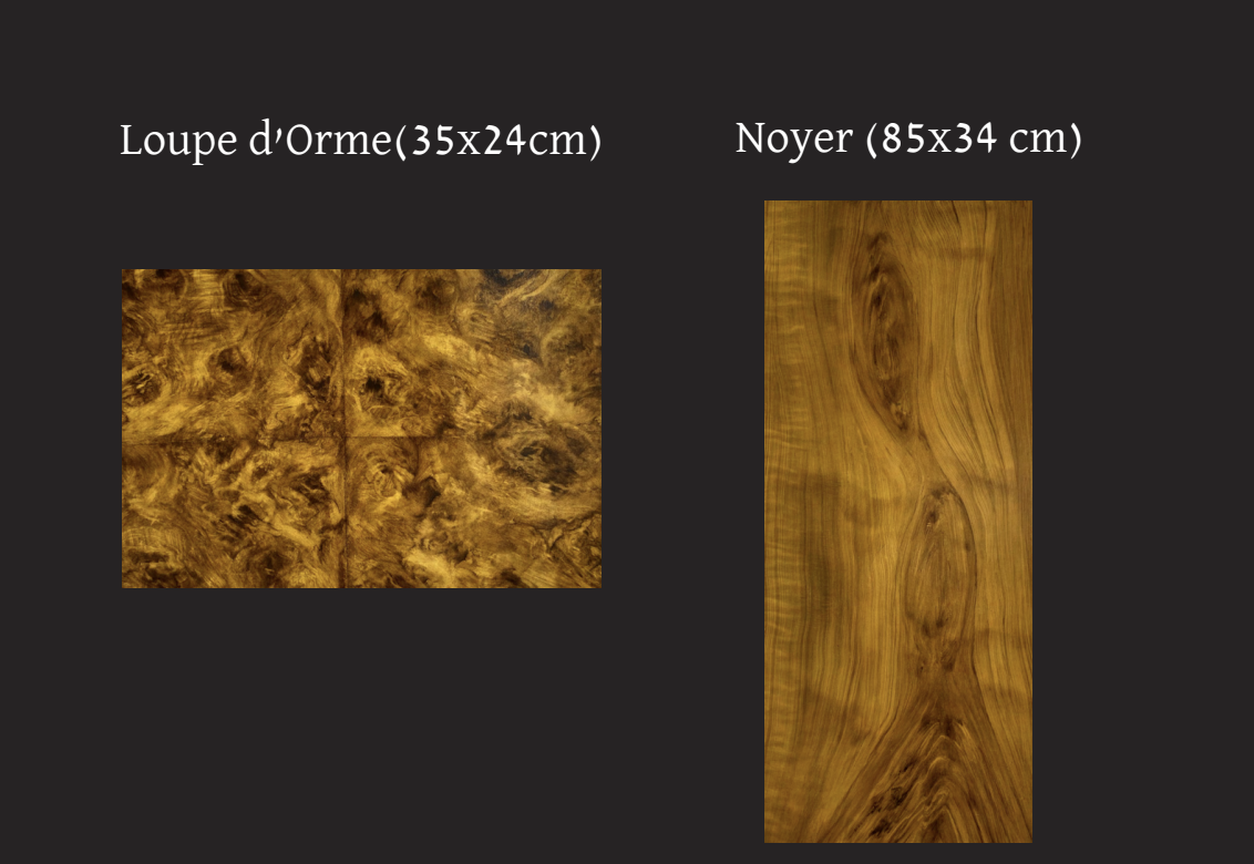 Loupe d'Orme et Noyer