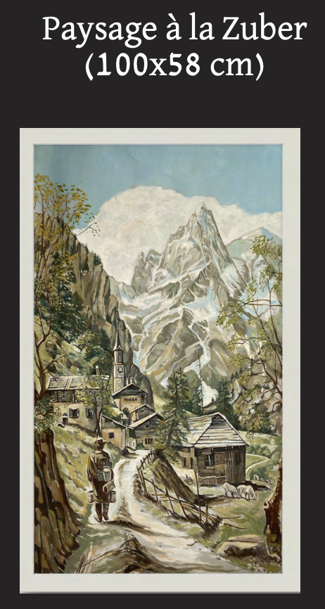 Paysage à la Zuber